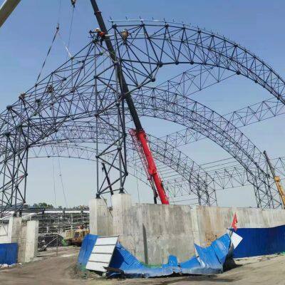 Gas Station Canopy Steel Structure Installation Design photo-3
