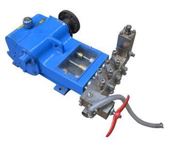 280Mpa 2800bar Bomba de jato d'água de alta pressão triplex de ultra alta pressão com êmbolo para remoção de ferrugem e tinta photo-4