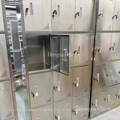 Metal Storage Locker | Model SSL-110 – Industrial Stainless Steel Locker for Outdoor & Marine Use With Ventilation & Rust-Proof Hardware