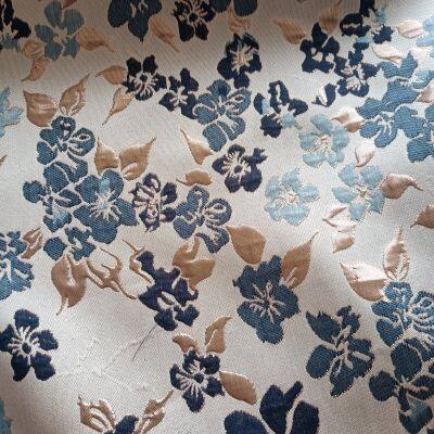 BJ012 3D Цветочная изящная атласная ткань. Классическая женская платьевая декоративная ткань