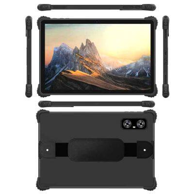 HR1106 Cheapest Factory 11 Inch Android 14 Unisonic T606 FHD 6GB+128GB IP67 4G Rugged Tablet PC Support AGPS GTG With Hand Belt