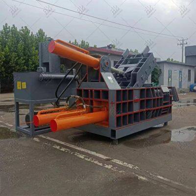 Heavy Duty Hydraulic Baler for Aluminum Cans and Copper Wire Recycling photo-3
