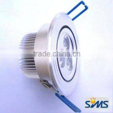 3W ceiling light fixture housing