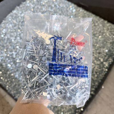 China Galvanized Clout Head Nails 5/8inch 3/4inch 1inch With Mill Test Certificate photo-4