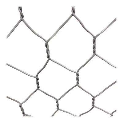 Gabarit de mur de soutènement en fil métallique tressé galvanisé pour paysage et protection des pentes