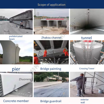 concrete color difference adjuster, concrete color difference agent, anti-carbonation coating for bridge appearance color difference repair