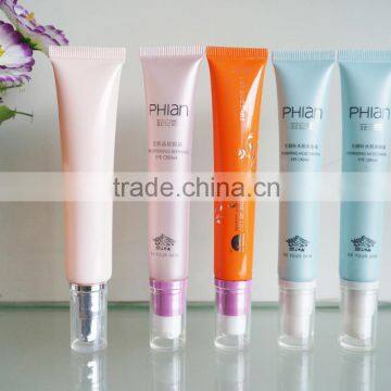 Mini-Pump Tube, Flexible plastic tube packaging W/Pump Cap
