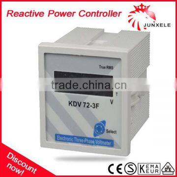 KDV electronic digital three phase voltmeter