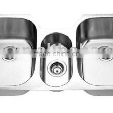 1180C Undermount Three Bowl Kitchen Sink