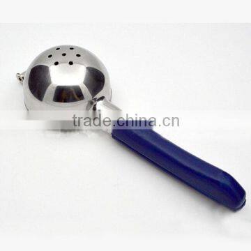 New High Quality Orange Squeezer Strong Stainless Steel 304 Manual Juicer Lemon Squeezer With Silicone Handles 415g