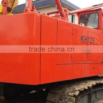 Popular Used Good Condition Crawler Crane Hitachi KH125 for Cheap Sale in Shanghai photo-3