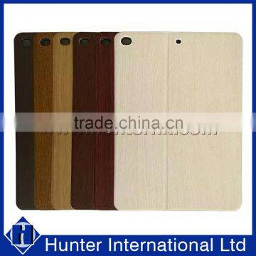 Wooden Look Like Leather Tablet Case For iPad Air