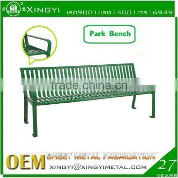 Hot selling metal steel park bench garden benches cheap/chinese style garden bench/garden bench