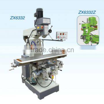 Drilling and Milling Machine ZX6332(Vertical and Horizontal)high precision