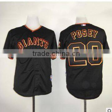 2016 fashion china 100% blank polyester baseball jersey