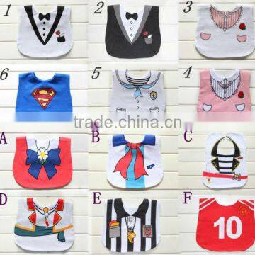 Cute Animal Cartoon Cotton Baby Bibs Lovely Waterproof Infant Bibs photo-4