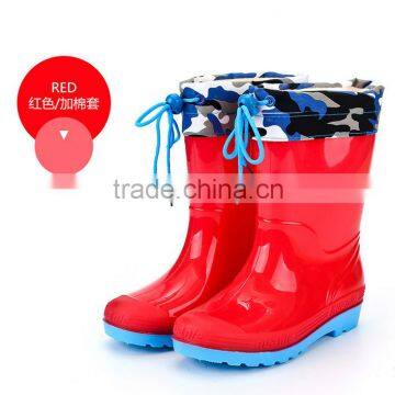 2015 New Models in the Winter Shoes Children Warm Children Boots Anti-skid Water Shoes Students Rain Boot photo-4