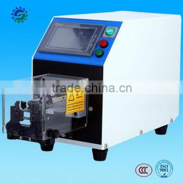 Precision coaxial semiautomatic stripping machine