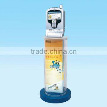 Rotating Billboard Cell Phone Charging Kiosk