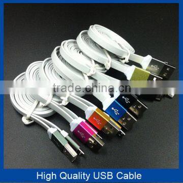 Aluminium USB Data Cable for Iphone for Samsung for Iphone Metal USB Cable Quality Choice photo-2