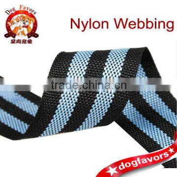 2.6cm mixed color plain polyester webbing