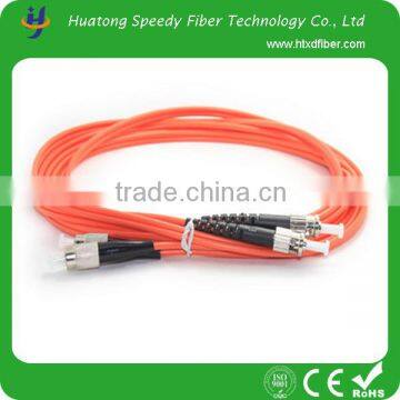 High quality 50/125 ST/UPC-FC/UPC Multimode 3M Fiber Optic Patch Cord for comunication