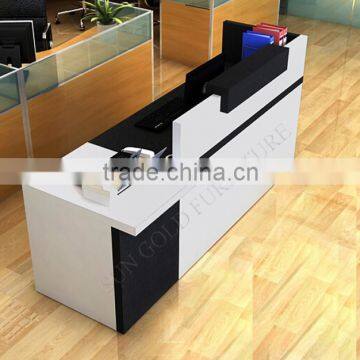 Modern office counter table reception desk design reception tables (SZ-RTB019-2)