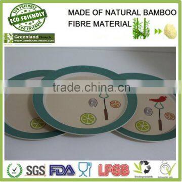 Custom Logo Advertising Promotional Gifts Bamboo Plate