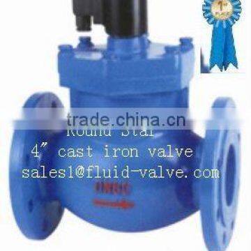 ZCLF-50CF Pilot cast iron steam flange solenoid valve