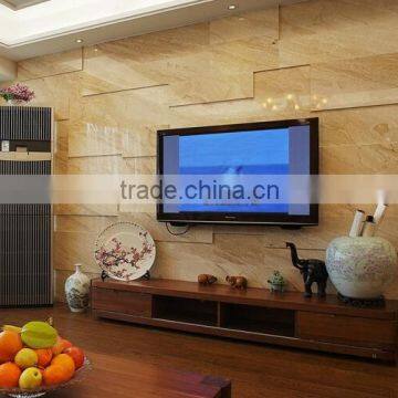 Customized Design For Colourful Printing Glass for TV Setting Wall, Gold High-end Glass Supplier