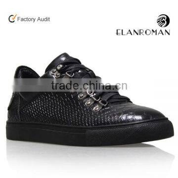 Mens genuine leather sneakers men sport shoes sneaker manufacturer