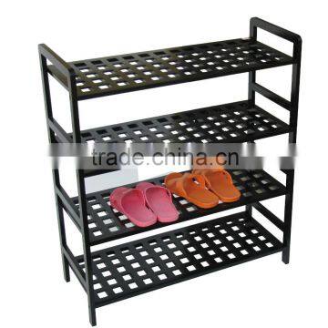 wooden shoe rack