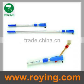 Aluminum extension pole/telescopic pole locking mechanisms