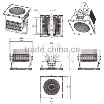 Meanwell Driver Led Projection Light for Football Stadium Bridge Park photo-6