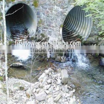 Corrugated Steel Rainwater Down Pipes, Storm Drainage Pipe photo-2