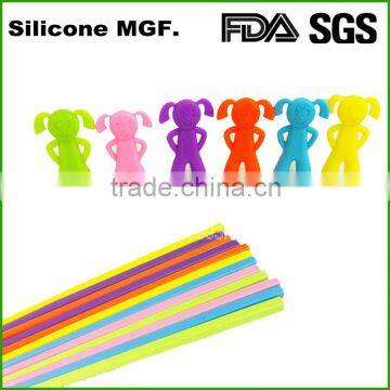 Shinerin factory wholesale cheap kids trainning silicone chopsticks rack