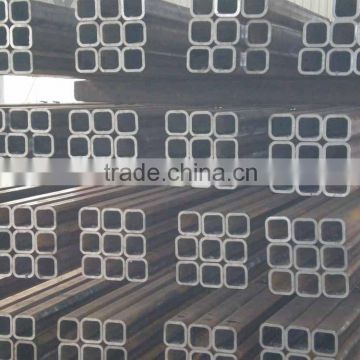 MS ERW Black Rectangular And Square Hollow Section Steel Pipe / Tubes (RHS/ SHS)