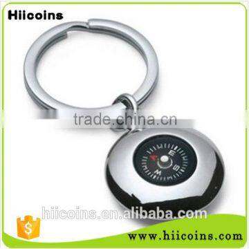 manufacture of compass keychain Wholesale reflective keychain and crown keychain