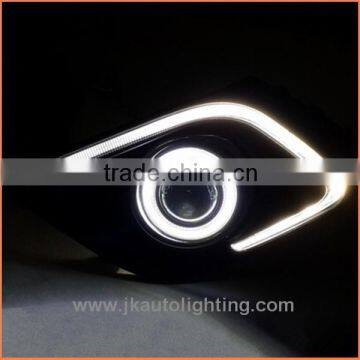 Hot Selling Angel Eyes Projector Lens for Mazda 3 Axela Super Bright Foglight Projector Lens for Mazda 3 Axela 2013 2014 photo-3