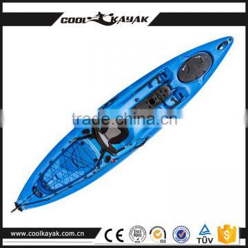No Inflatable Fishing Pedal Ocean Kayak Made in China Cheap Plastic Wholesale Kayak photo-5