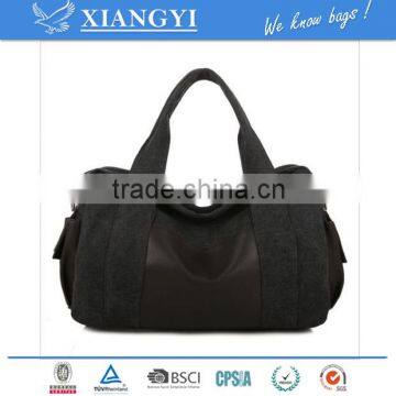 Men's Vintage Canvas Leather Vintage Travel Satchel Messenger Tote Fashion Bag New Design in 2016 photo-4