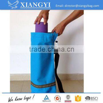 Yoga Mat Bag Carrier Pilates Handmade Cotton Canvas photo-2