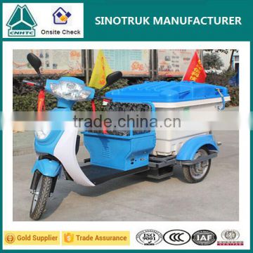 Cheap Electric Three Wheel Tricycle Garbage Collect Truck for Sale