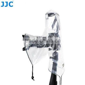 JJC 2pcs PE Camera Rain Cover Raincoat for Camera and Flash