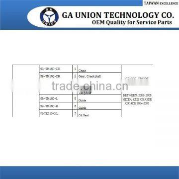 Timing Chain Kit NS-TK150-AHB FOR Micra photo-2