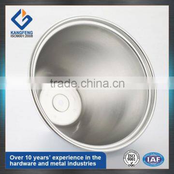 large aluminum spinning parts / metal parts with telfon / metal spinning parts