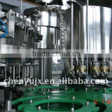 glass bottle filling machine