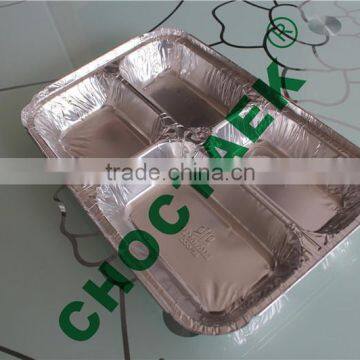 Aluminum foil container(four-compartment)