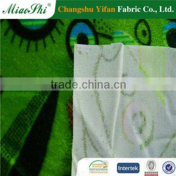 Striped Velour Upholstery Fabric With Foiling photo-3