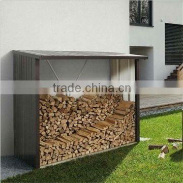 log storage fireplace